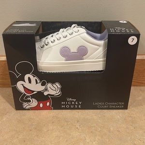 Disney Mickey Mouse Ladies Character Court Sneakers